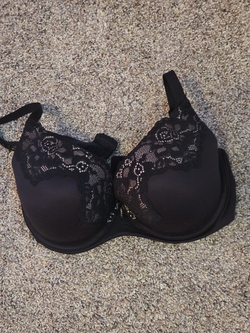 Black Lace Underwire Bra - Women Intimates